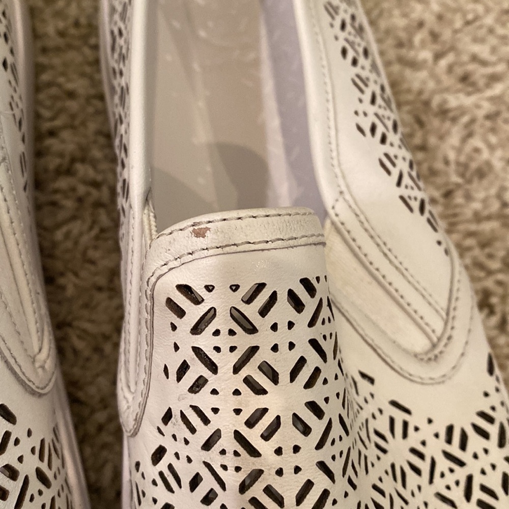 Tory Burch perforated leather slip ons - Picture 4 of 6